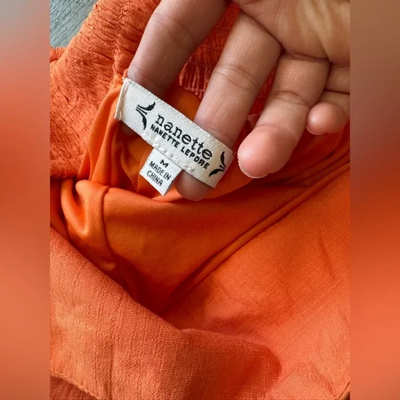 NANETTE LEPORE Orange 2 pieces set ✨